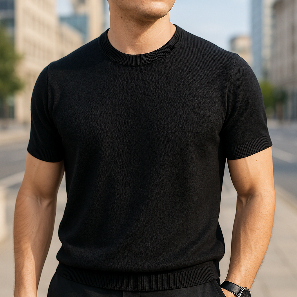 Kaszmirowy T-shirt