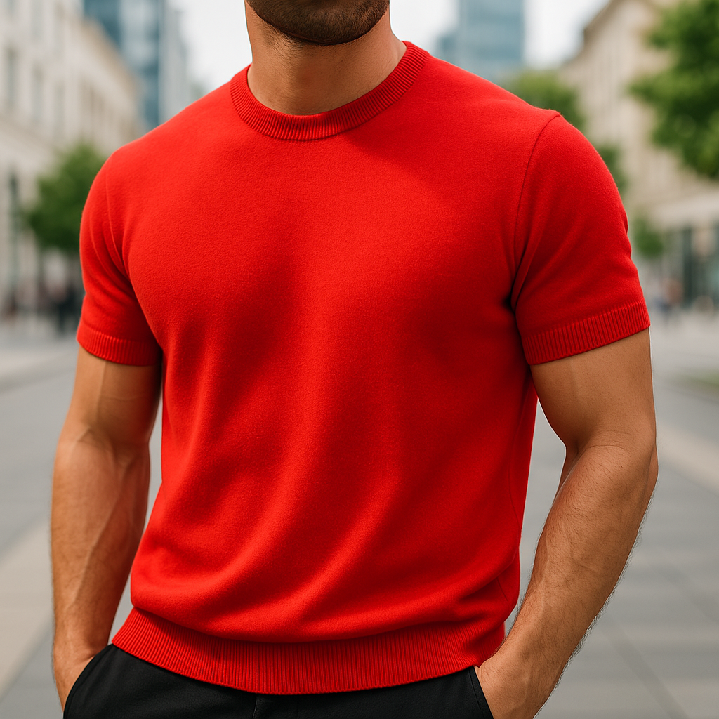 Kaszmirowy T-shirt