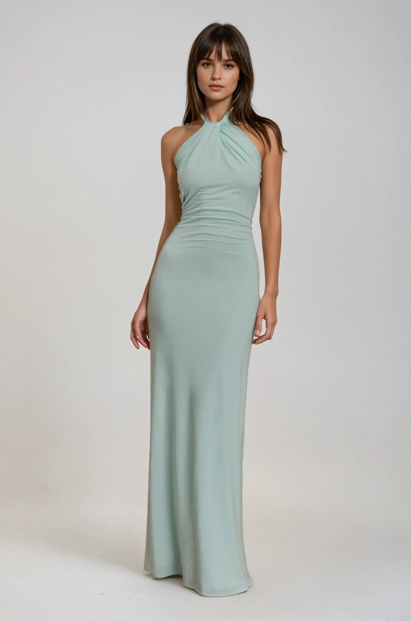 Leah | Sukienka maxi na halter