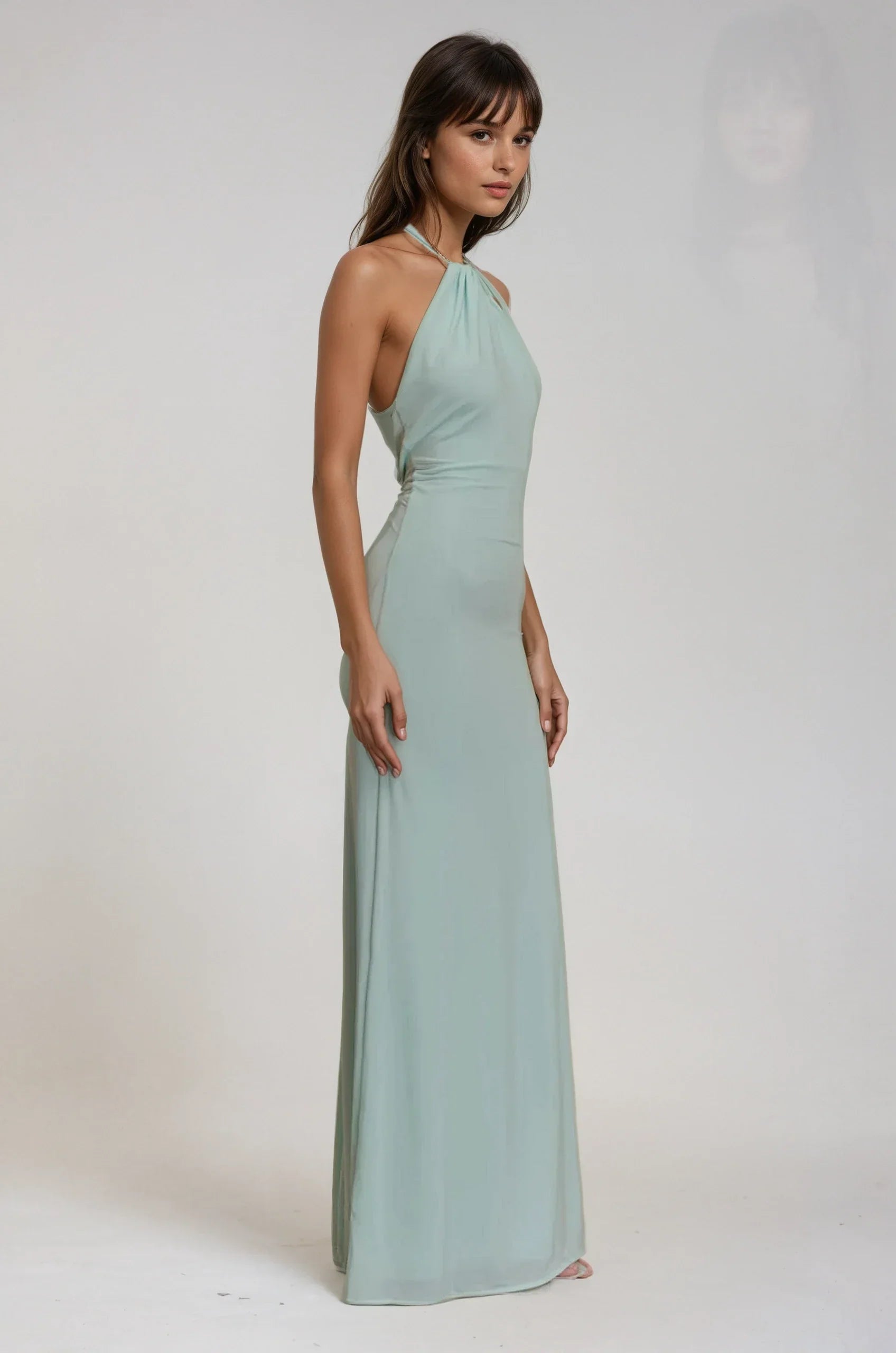 Leah | Sukienka maxi na halter