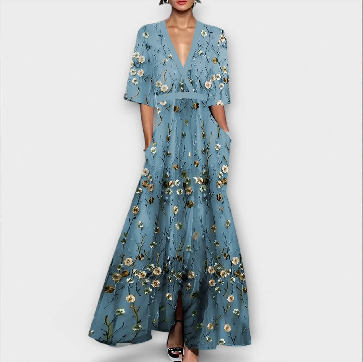Jana – Wygodna sukienka maxi